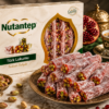 Extra Bol Antep Fıstıklı Narlı Fitil Parmak Lokum - 1 KG